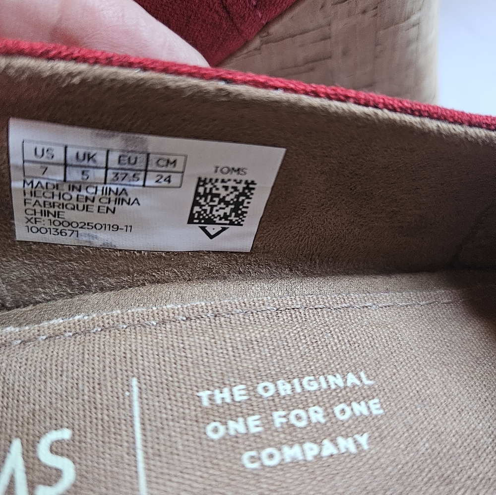 Toms Classic Wedge Shoes - Picture 7 of 8